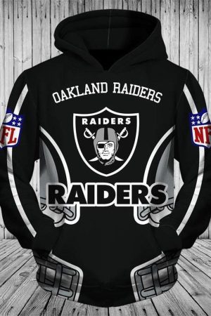NFL Oakland Raiders Hoodie Genxprint