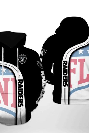 NFL Oakland Raiders NFL Team Hoodie Genxprint