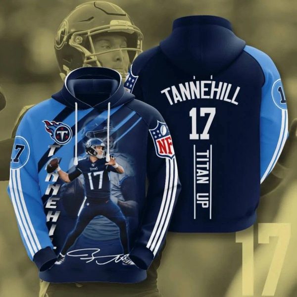 NFL Ryan Tannehill Tennessee Titans NFL Hoodie Genxprint