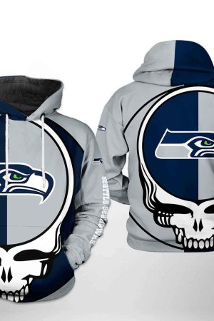 NFL Seattle Seahawks NFL Grateful Dead Hoodie Genxprint