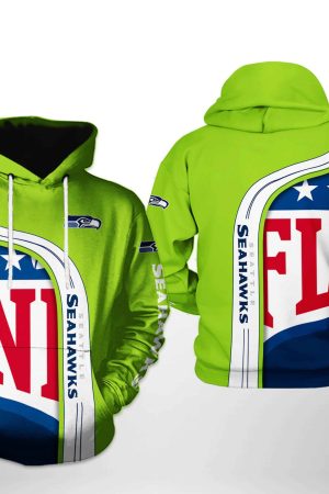 NFL Seattle Seahawks NFL Team Hoodie Genxprint