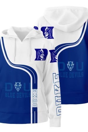 Ncaa- Duke Blue Devils Style 3D All Over Print Hoodie Zip-Up Hoodie Genxprint