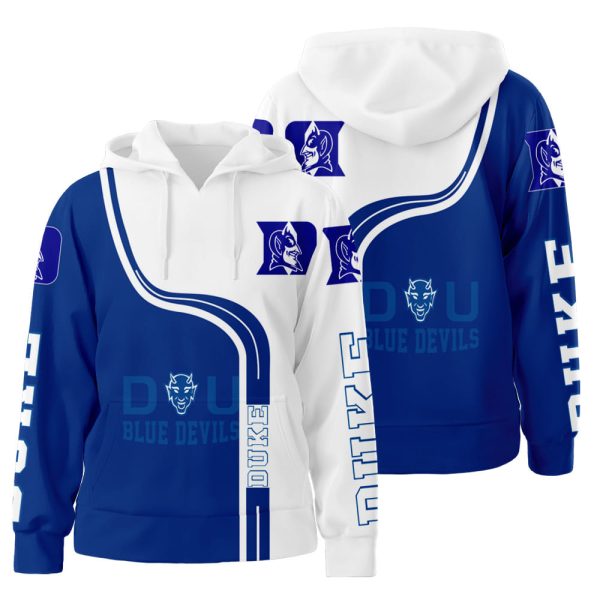 Ncaa- Duke Blue Devils Style 3D All Over Print Hoodie Zip-Up Hoodie Genxprint