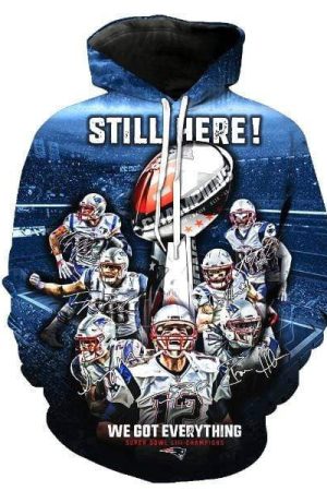 New England Patriots Hoodie Genxprint