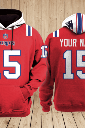 New England Patriots NFL Team 3D Hoodie Genxprint