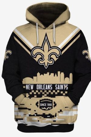 New Orleans Saints NFL Football Classic Hoodie Genxprint