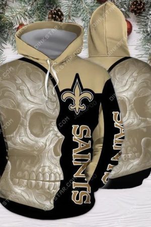 New Orleans Saints Sugar Skull Hoodie Genxprint