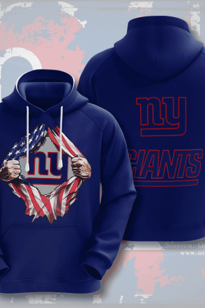New York Giants Hoodie Genxprint