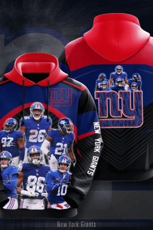 New York Giants Hoodie Genxprint