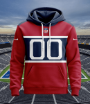 New York Giants Personalized Name And Number NFL 3D Hoodie Style Genxprint