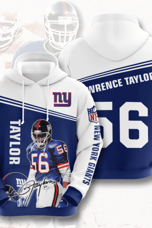 New York Giants Taylor 56 Hoodie Genxprint