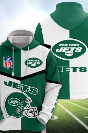 New York Jets 3D printed Sweatshirt Hoodie Zipped Hoodie Genxprint