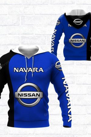 Nissan Navada All Over Print Hoodie Zip Hoodie Genxprint