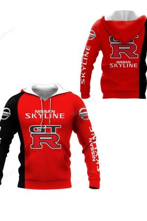 Nissan Skyline Gtr All Over Print Hoodie Zip Hoodie Genxprint