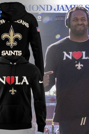 Nola Strong New Orleans Saints Limited Edition Hoodie Genxprint