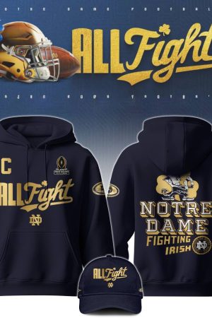 Notre Dame Fighting Irish 2024 College Football Playoff Hoodie Genxprint