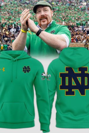 Notre Dame Fighting Irish Be Bold Be Gold V3 NCAA Hoodie Genxprint