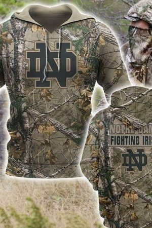 Notre Dame Fighting Irish Forest Hoodie Genxprint