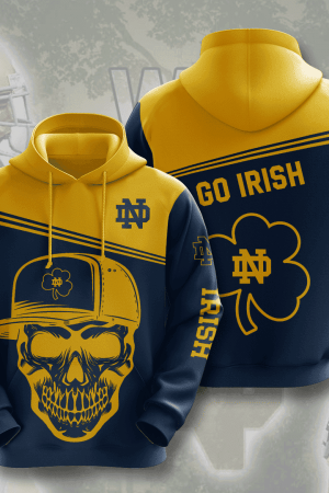 Notre Dame Fighting Irish Hoodie Genxprint