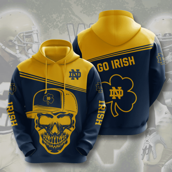 Notre Dame Fighting Irish Hoodie Genxprint