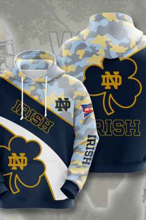Notre Dame Fighting Irish Hoodie Genxprint
