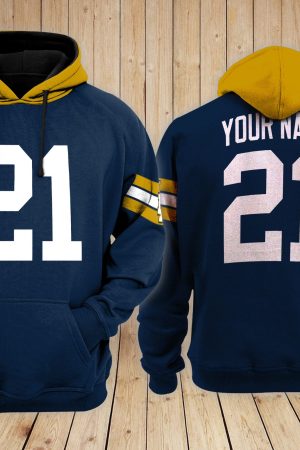Notre Dame Fighting Irish football NCAA Custom 3D Hoodie PT Genxprint