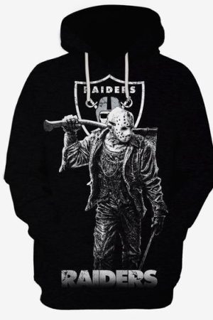 Oakland Raiders NFL Football The Devil Hoodie Genxprint