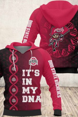 Ohio State Buckeyes Hoodie Genxprint