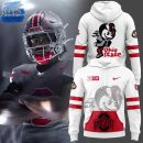 Ohio State Buckeyes Nike White Game 2024 Hoodie Genxprint