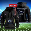 Penn State Nittany Lions Quarter Zip Hoodie Style Genxprint