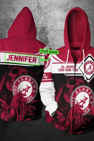 Personalized Alabama Crimson Tide Hoodie Genxprint