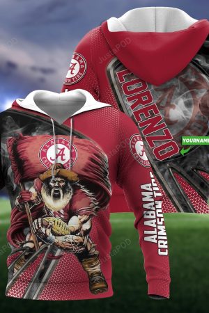 Personalized Alabama Crimson Tide Hoodie Zip Hoodie Genxprint