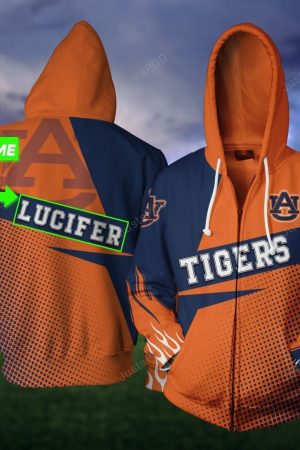 Personalized Auburn Tigers Hoodie Genxprint