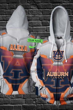 Personalized Auburn Tigers Hoodie Genxprint