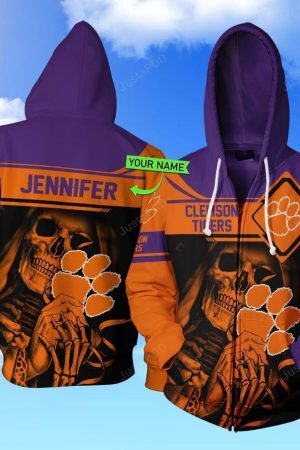 Personalized Clemson Tigers Hoodie Genxprint