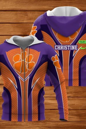 Personalized Clemson Tigers Hoodie Genxprint