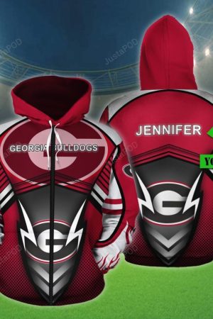 Personalized Georgia Bulldogs Hoodie Genxprint