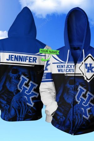 Personalized Kentucky Wildcats Football Hoodie Genxprint