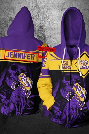 Personalized LSU Tigers Hoodie Genxprint