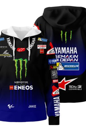 Personalized Monster Energy Eneos Branded Unisex 3D All Over Print Hoodie Zip-Up Hoodie Genxprint