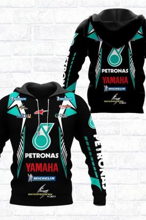 Petronas Yamaha Scorpio Exo All Over Print Hoodie Zip Hoodie Genxprint