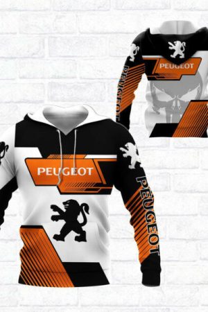 Peugeot Shirt Fan Gift 458 Stylist Unisex 3d Hoodie Zip Hoodie Genxprint