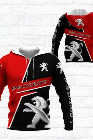 Peugeot Shirt Fan Gift 462 Stylist Unisex 3d Hoodie Zip Hoodie Genxprint