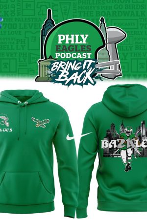 Philadelphia Eagles Bring It Back Limited Edition Green Hoodie Genxprint
