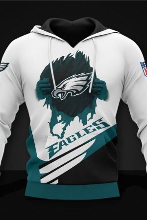 Philadelphia Eagles In My Heart NFL Football Team Hoodie Genxprint