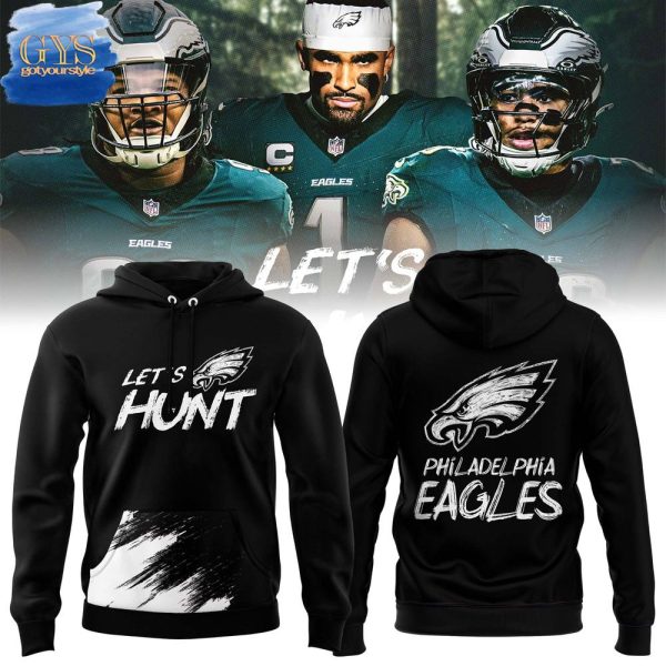 Philadelphia Eagles Let’s Hunt 2025 Limited Edition Hoodie Genxprint
