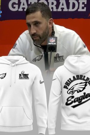 Philadelphia Eagles Super Bowl LIX Opening Night Special Hoodie Genxprint