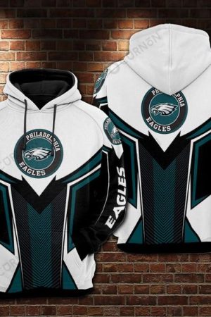 Philadelphia Eagles V1 NFL Football Team Hoodie Genxprint