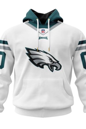 Philadelphia Eagless Custom Name and Number Hoodie Style Genxprint