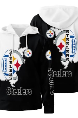 Pittburgh Steelers 3D All Over Print Hoodie Zip-Up Hoodie Genxprint